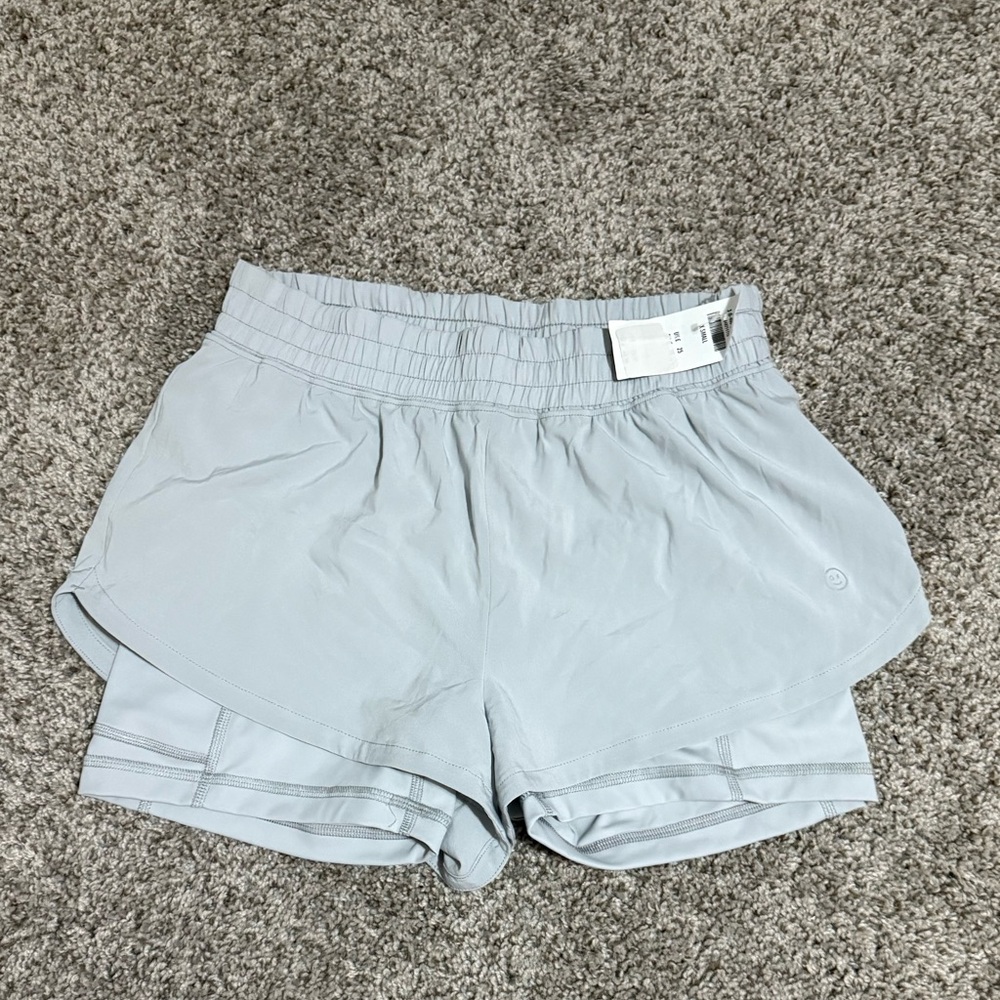 Gilly Hicks Light Gray Athletic Shorts